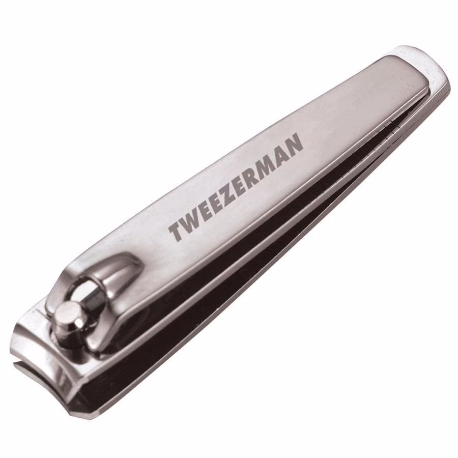 Stainless Steel Fingernail Clipper - Silver