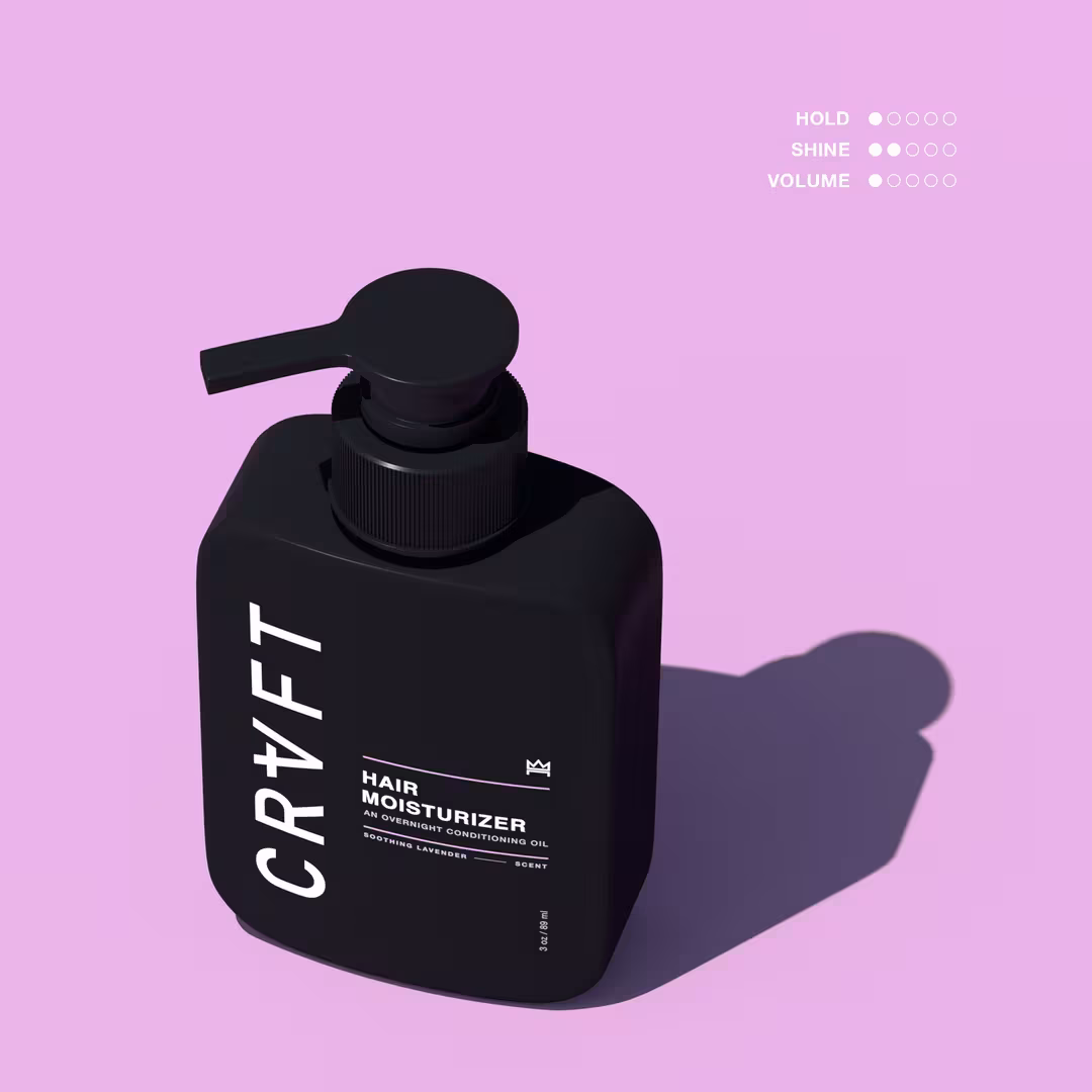 CRVFT  Hair Moisturizer for Men, Leave-In Conditioning Oil For Dry, Damaged/Frizzy Hair [PM]