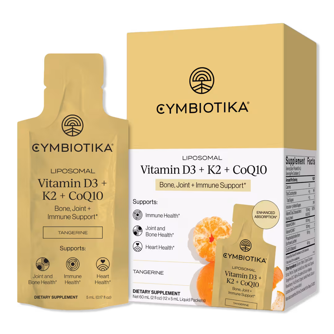 Cymbiotika  Liposomal Vitamin D3 + K2 +CoQ10