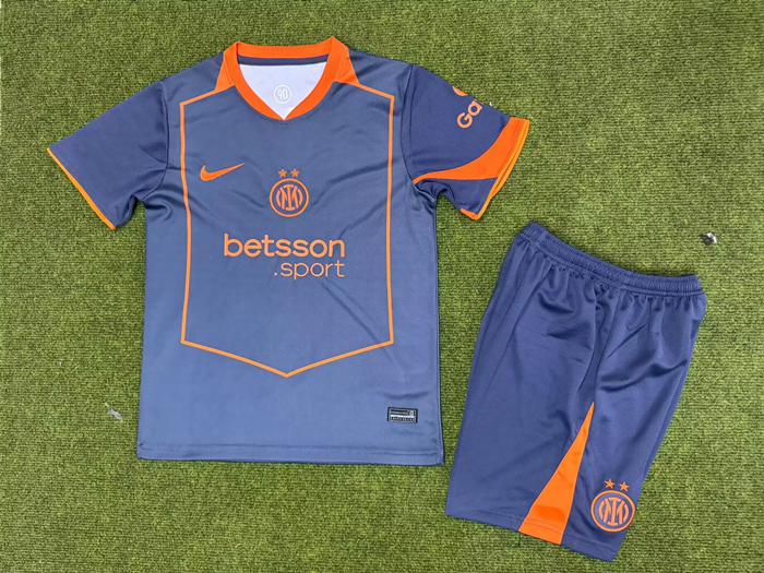 2025/26 Inter Milan Third Stadium Kids Kits
