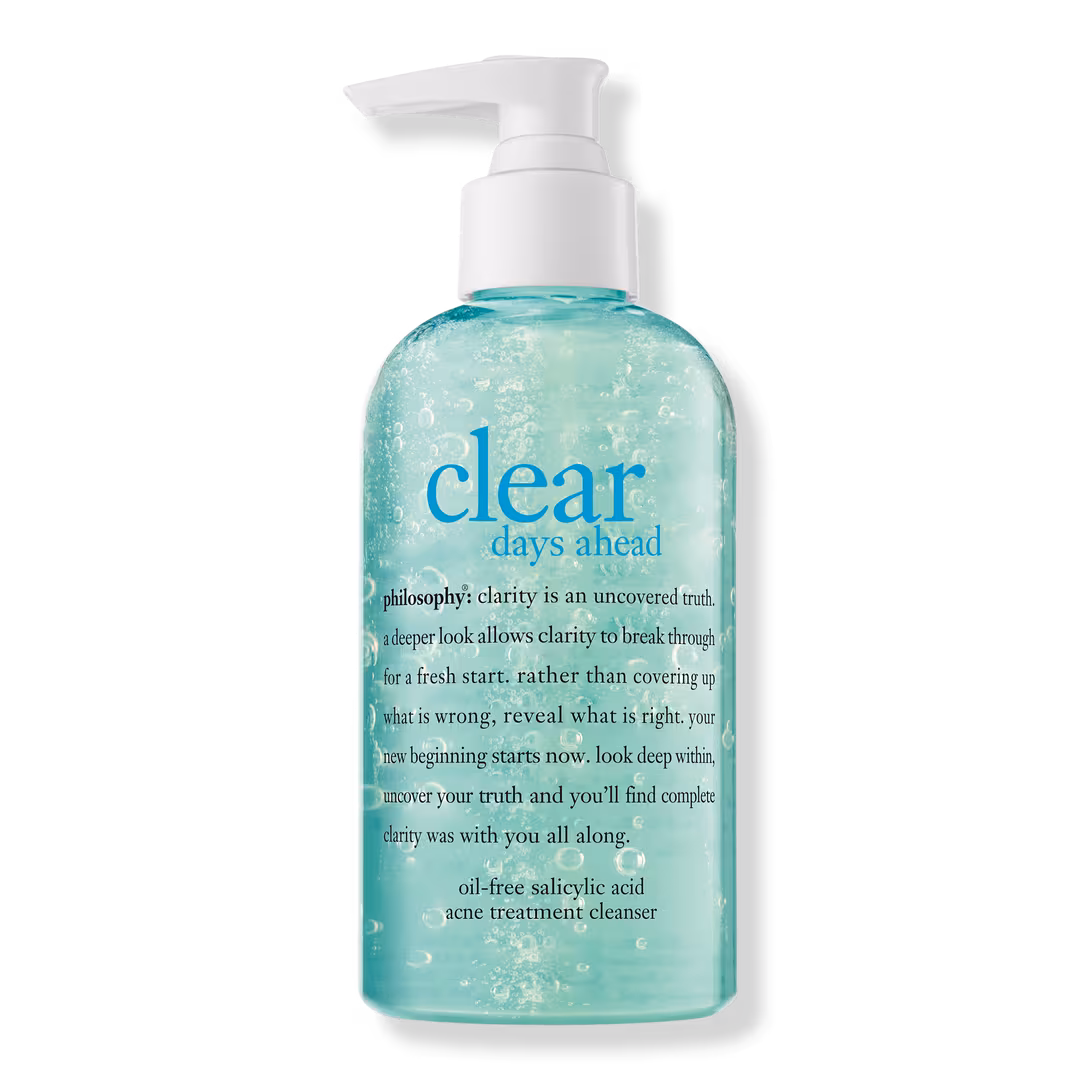Philosophy  Clear Days Ahead Oil-Free Salicylic Acid Acne Treatment Cleanser