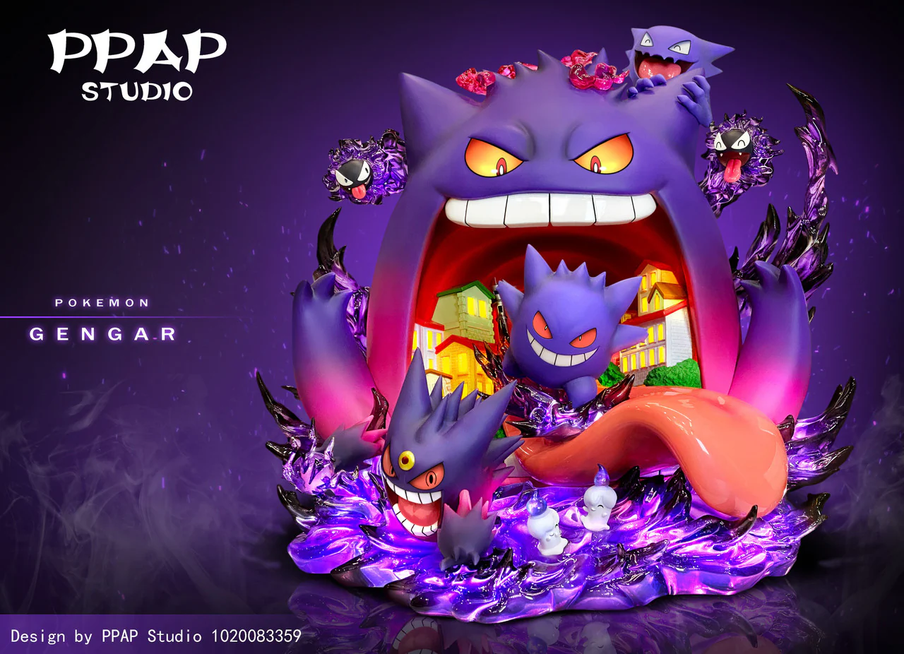 Pokemon - Gengar | Resin Statue | by PPAP Studio