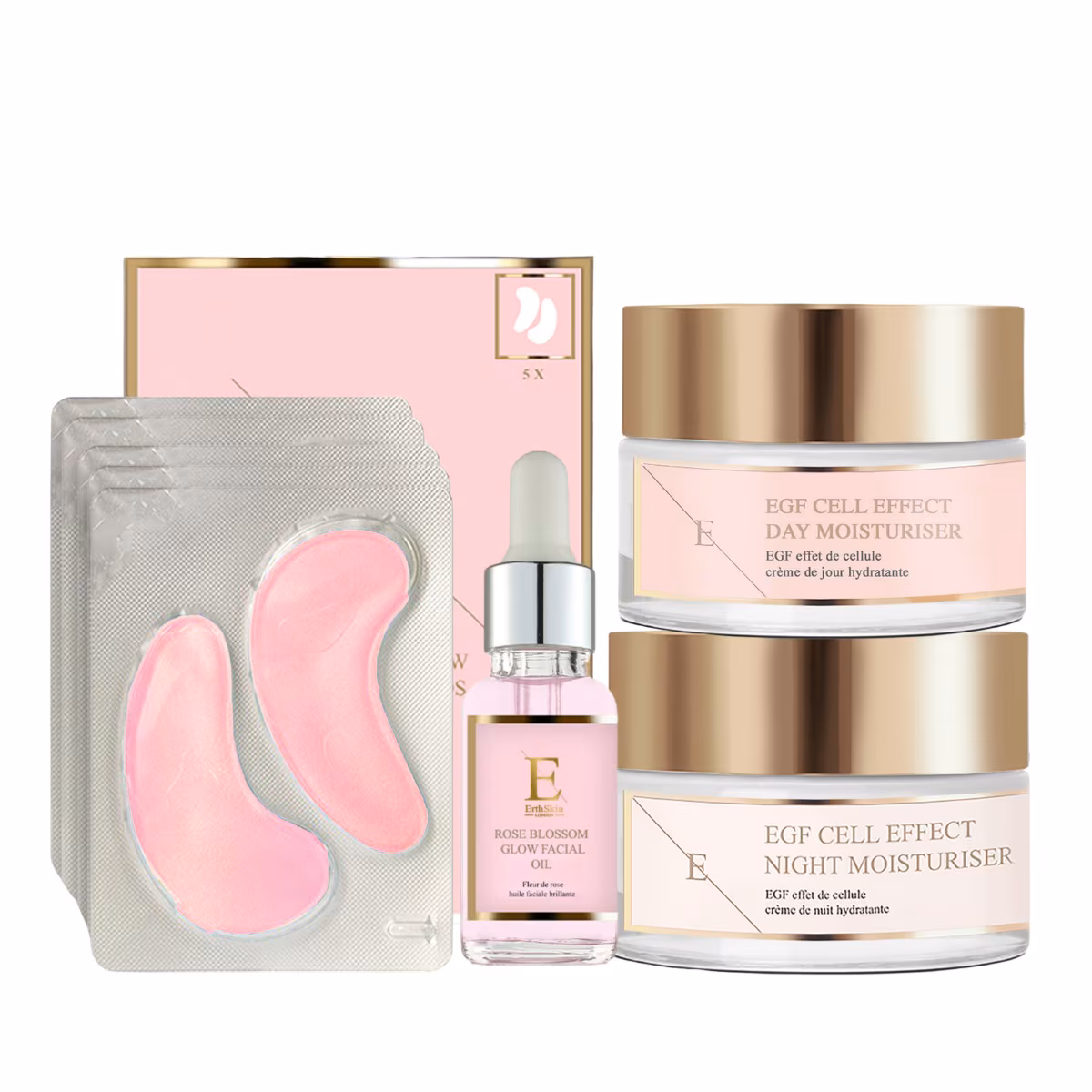 EGF + Rosenblüten-Glow-Set
