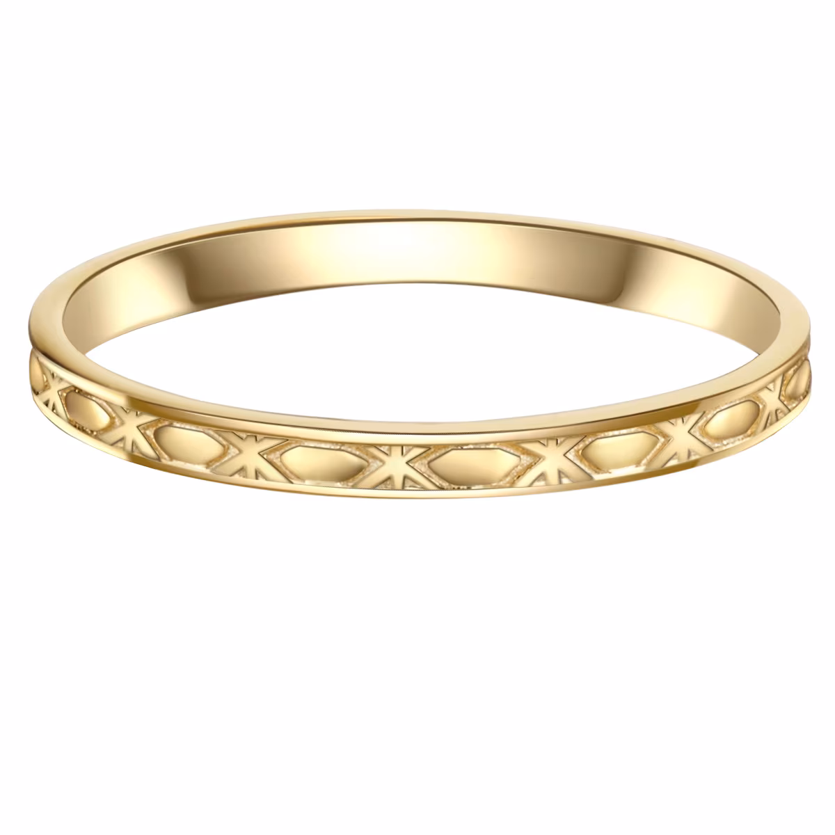 Ring Sterling Silber in Gelbgold