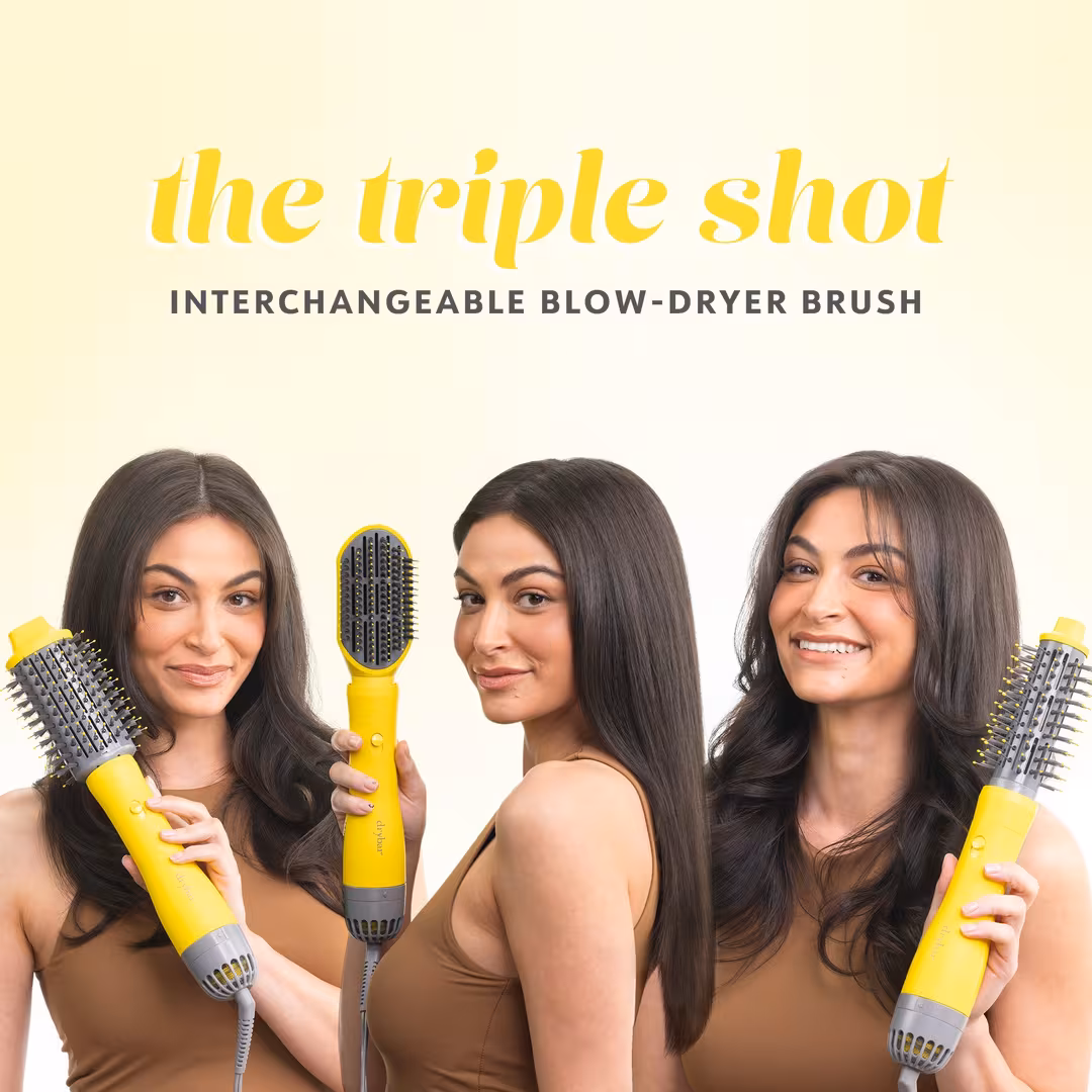 Drybar  The Triple Shot Interchangeable Blow-Dryer Brush