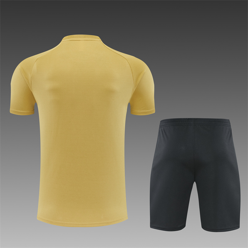 2026/2027 Barcelona Short sleevedtraining clothes (Adult Kids Kit)