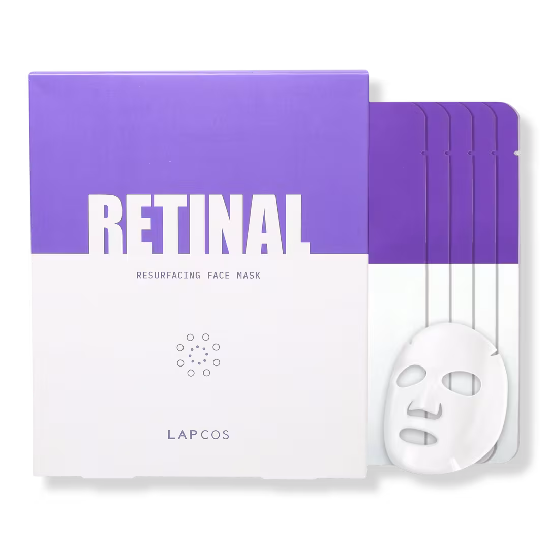 Lapcos  Retinal Sheet Mask 5-Pack