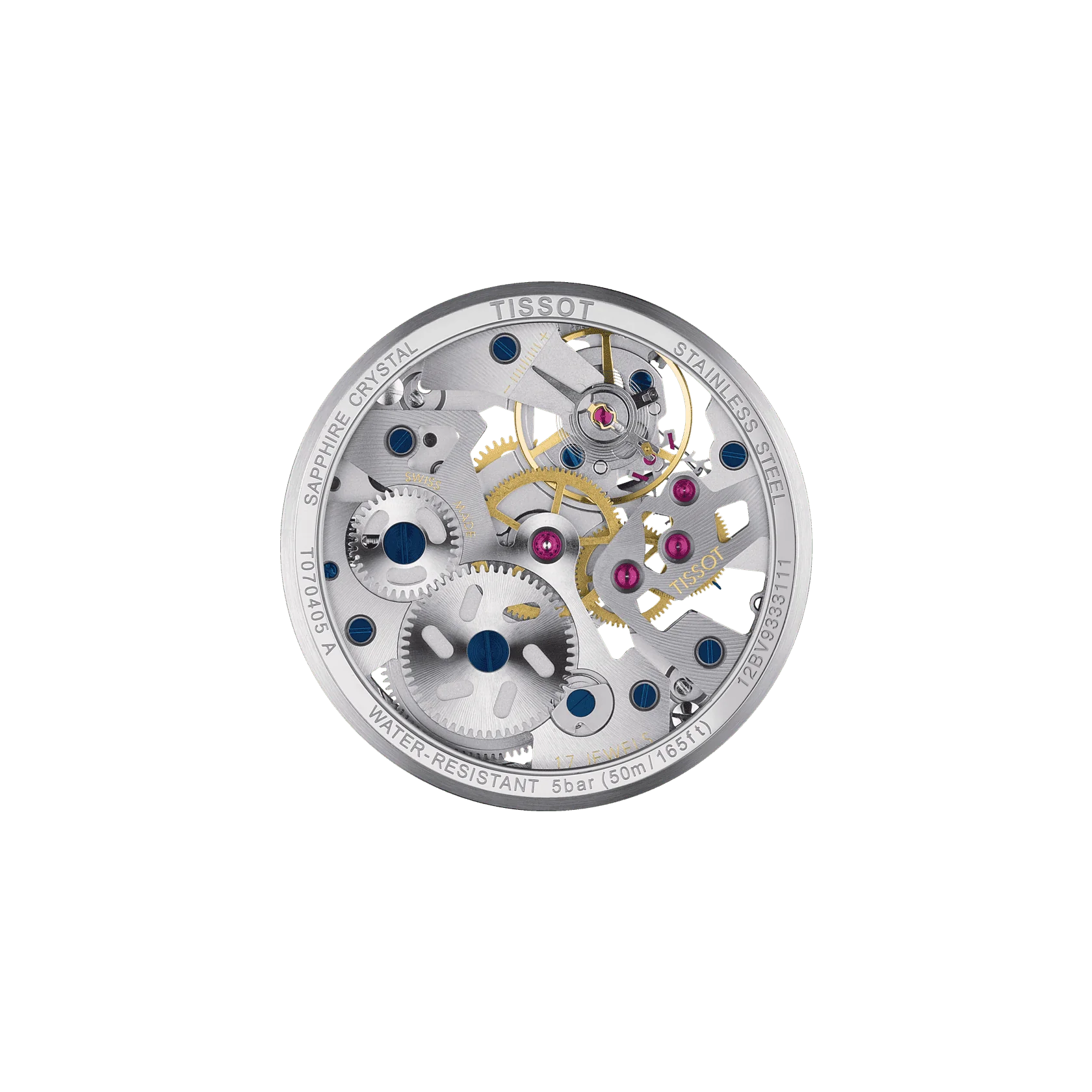 Tissot T-Complication Squelette Mechanical T0704051641100