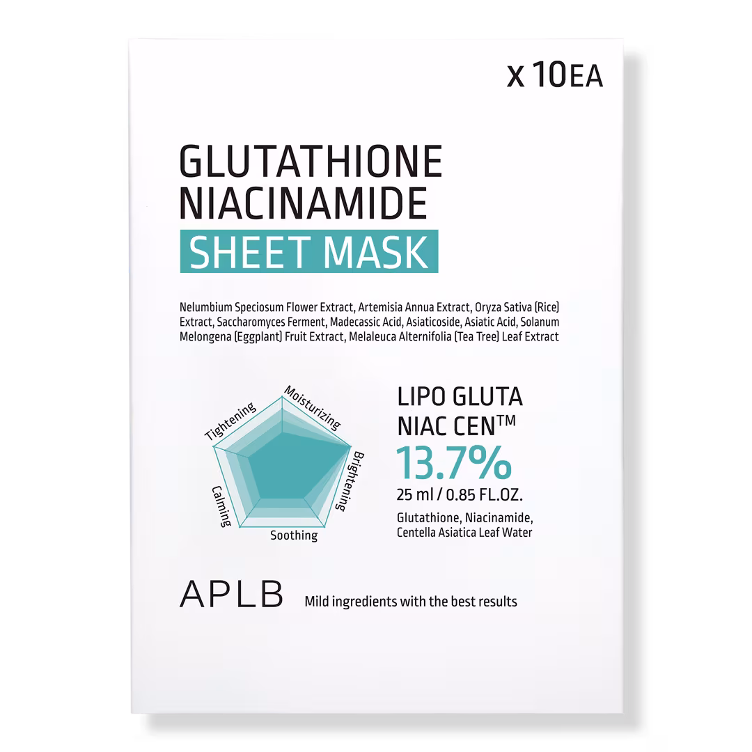APLB  Glutathione Niacinamide Sheet Mask