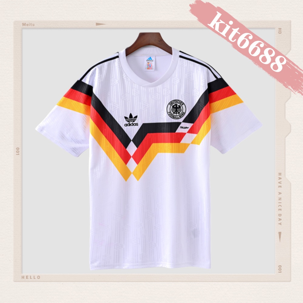 1990 Germany Home Retro Football Shirt