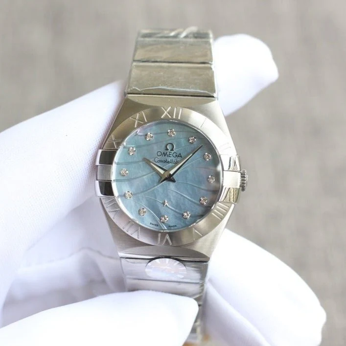 Omega Watch CONSTELLATION LADIES BLUE DIAL