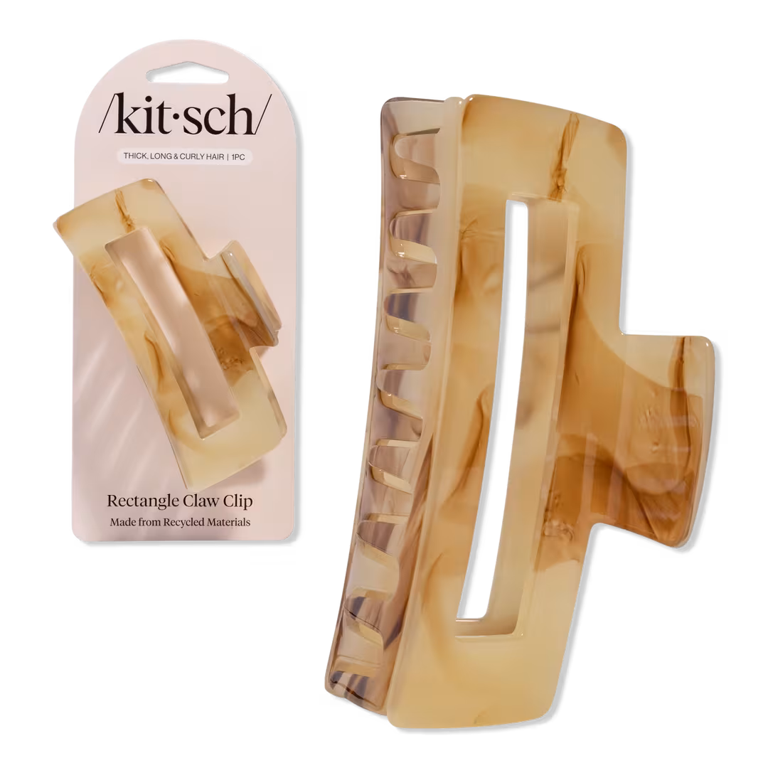 Kitsch  Recycled Plastic Jumbo Open Shape Claw Clip