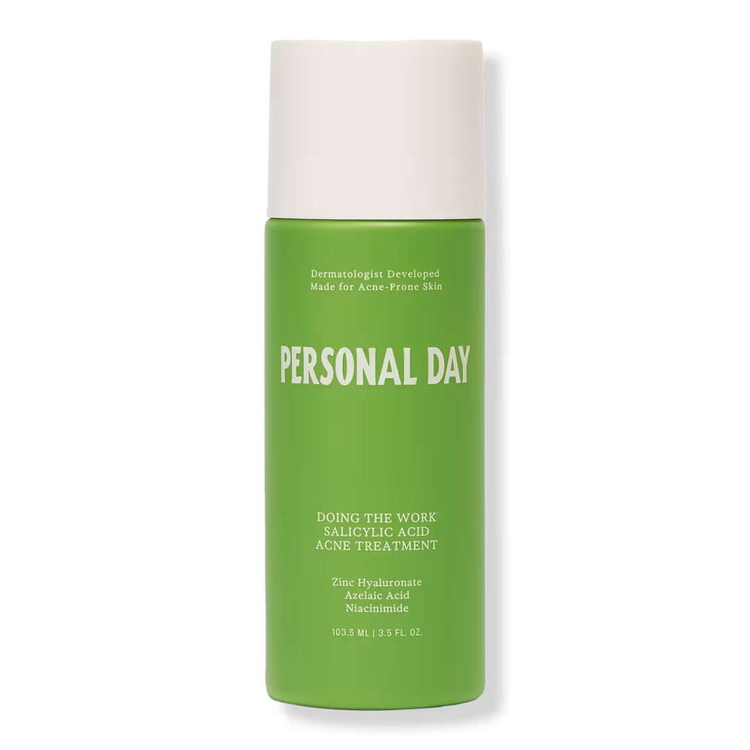 Personal Day  Doing The Work Salicylic Acid Acne Treatment