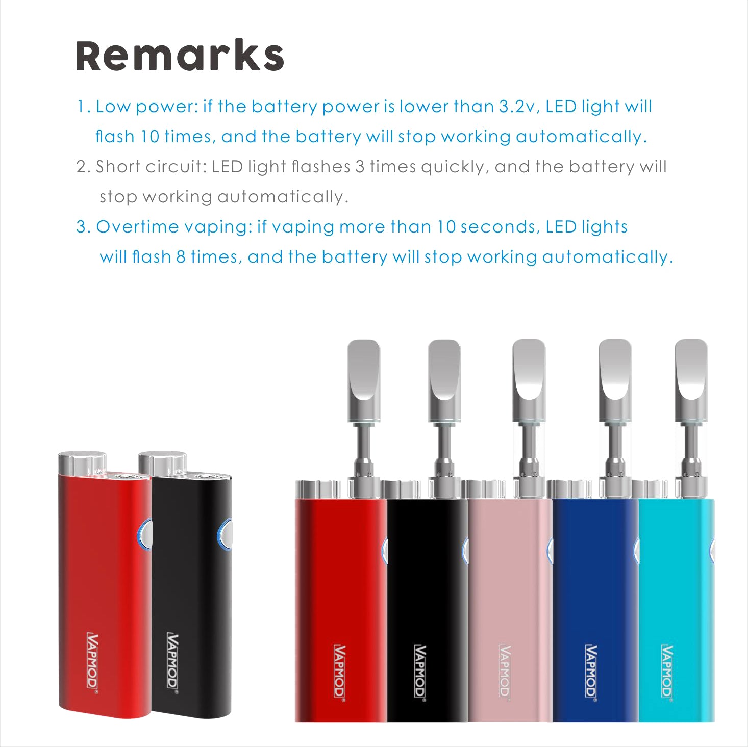 VAPMOD PICO mini 510 Thread Battery