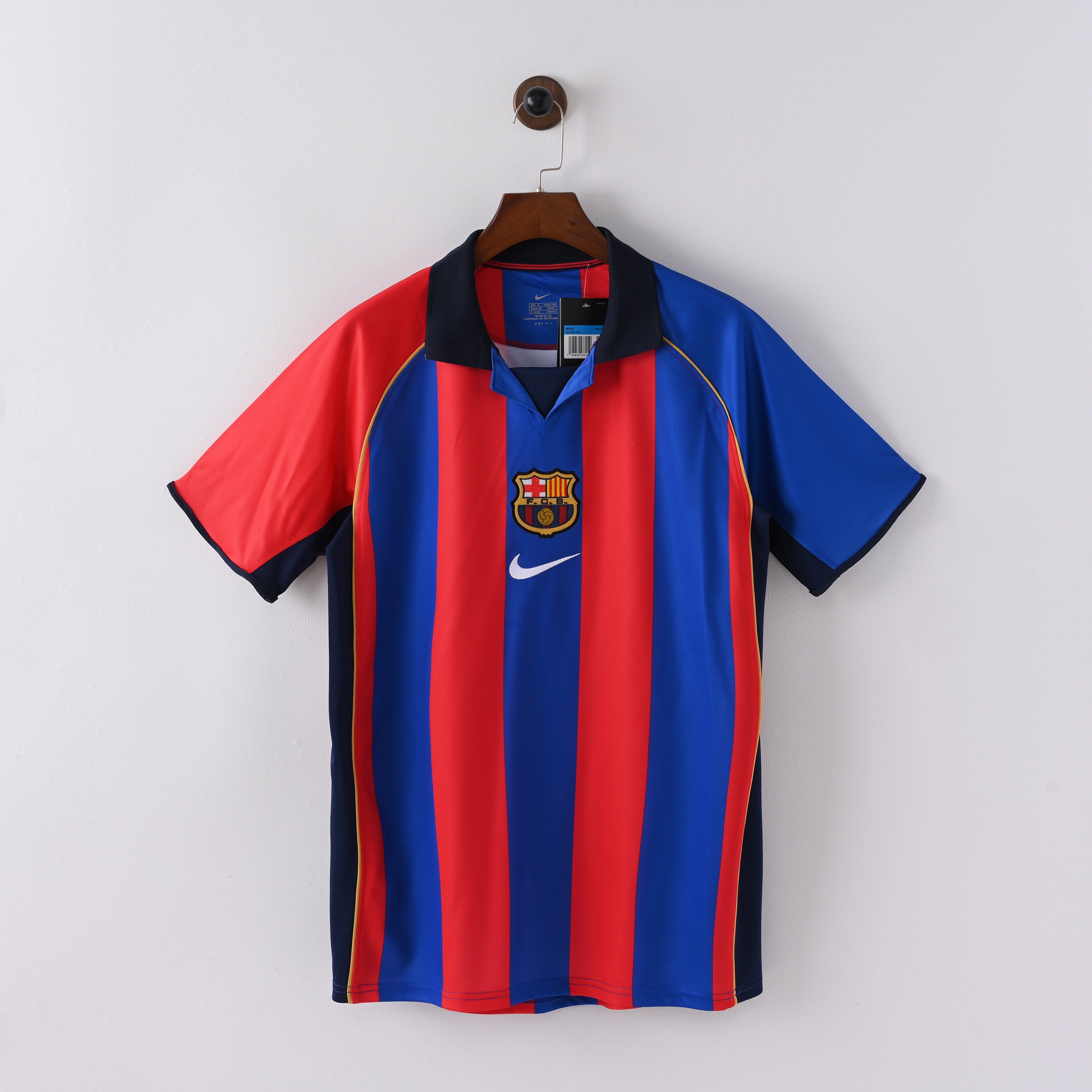 Barcelona Retro Vintage Home Jersey Men 2001-2002