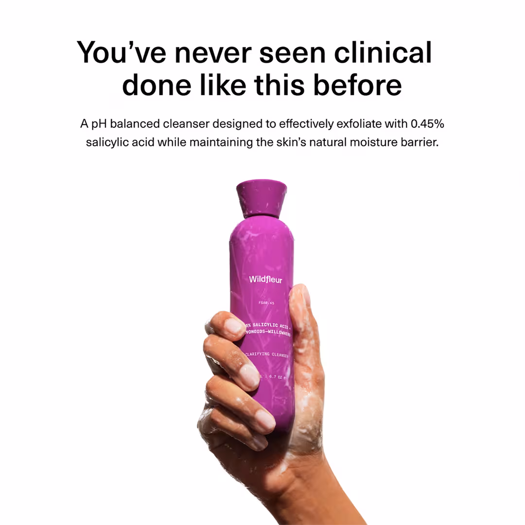 Wildfleur  Salicylic Acid 0.45% + Willowherb Clarifying Cleanser