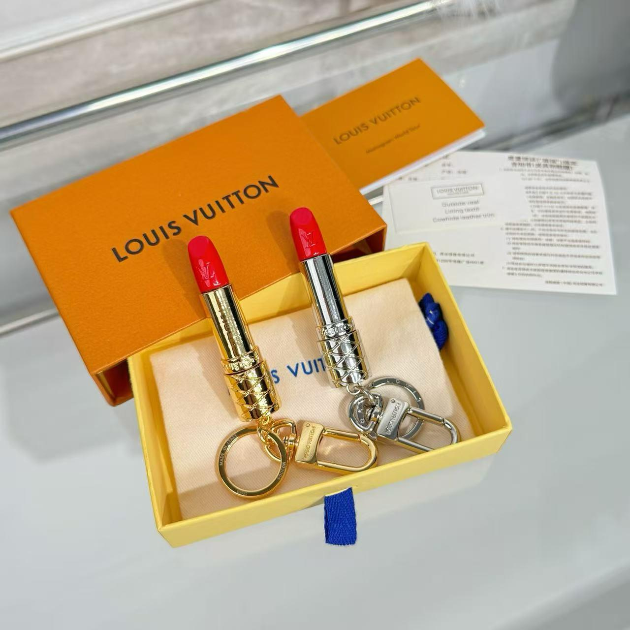 LV Lipstick Bag Charm