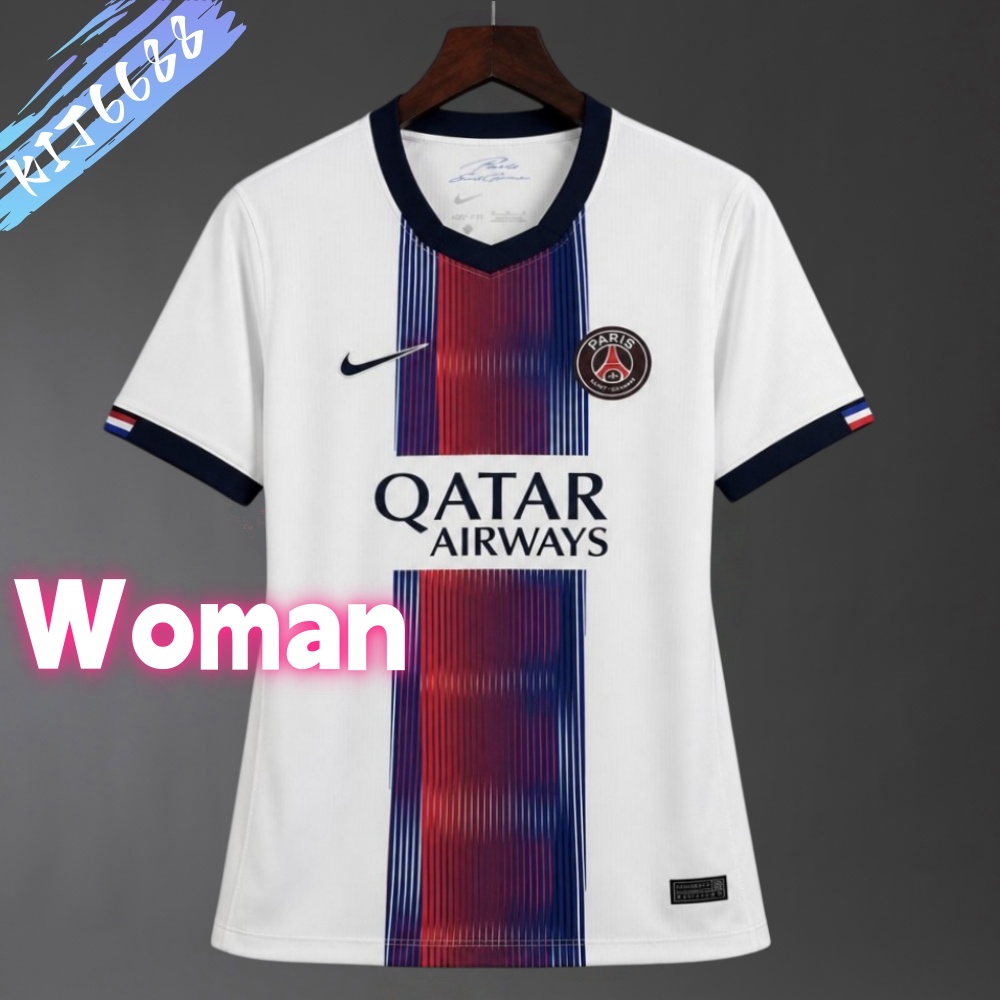 2026/2027 PSG Paris Saint-Germain Away Football Shirts (Woman)