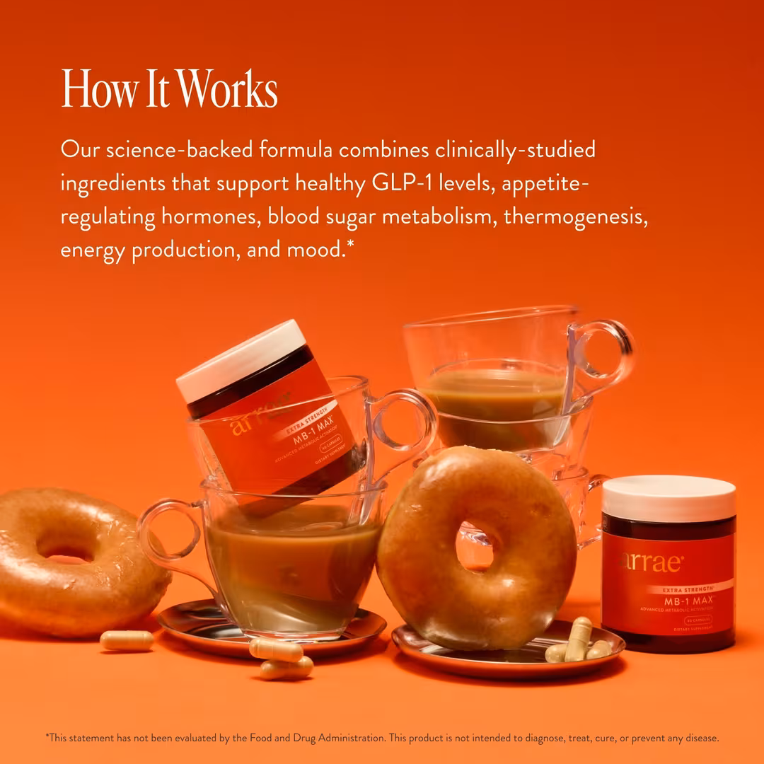 arrae  MB-1 Max: Extra-Strength Metabolism Support