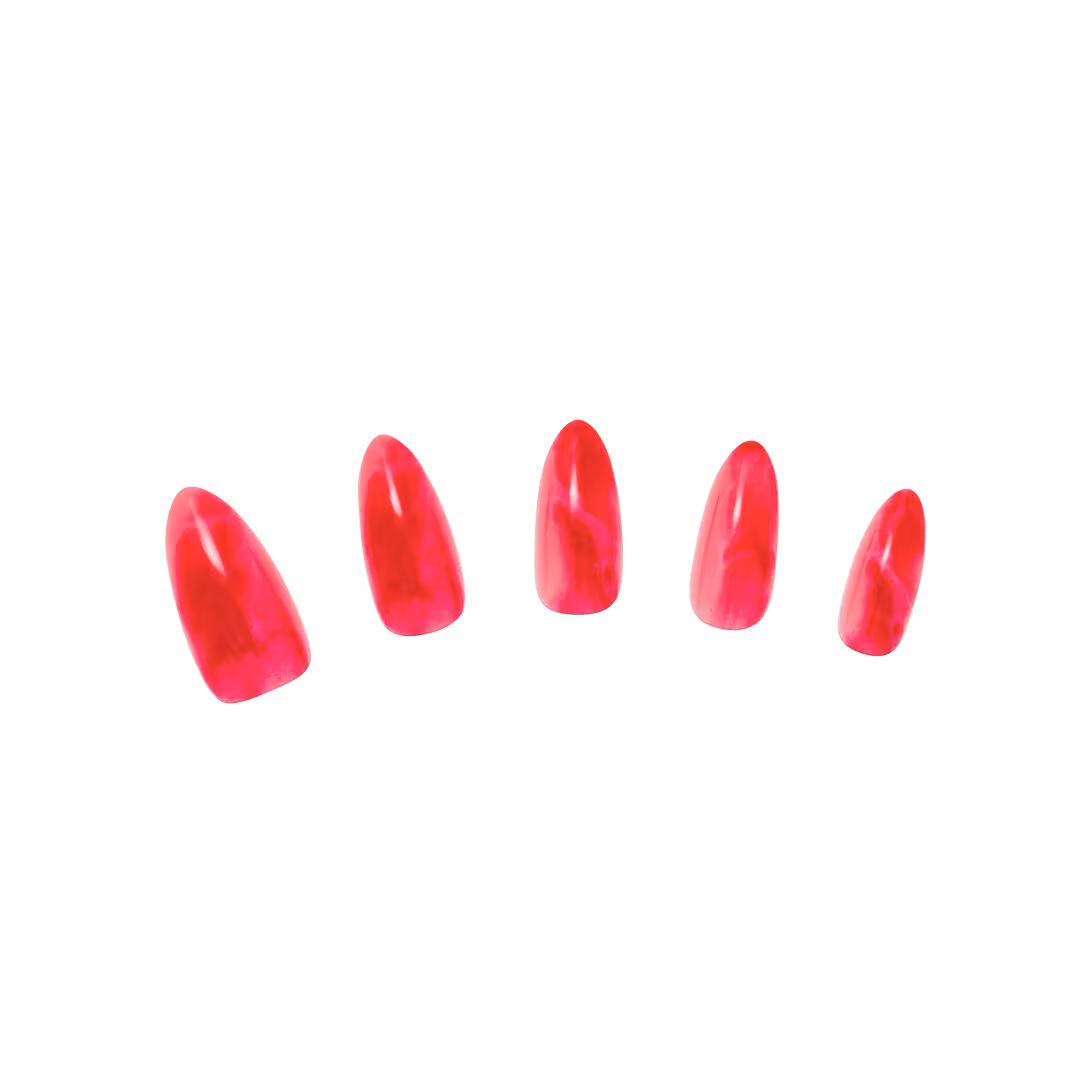 Nail Reformation  Pink Lava Press On Nails