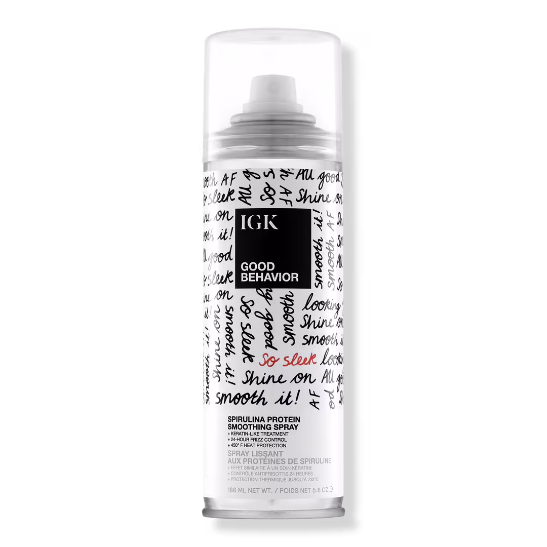IGK  Good Behavior Spirulina Protein Smoothing Heat Protectant Spray