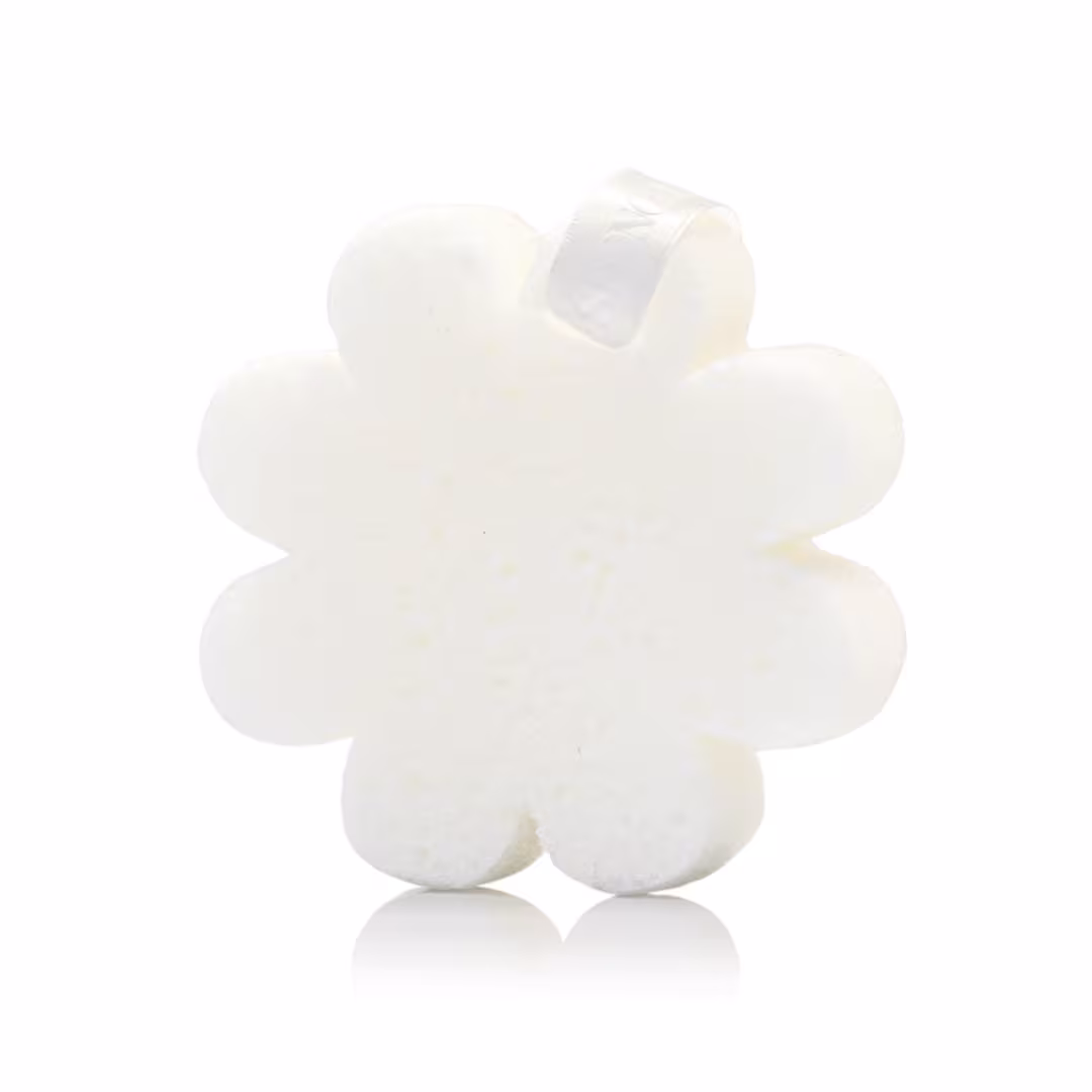 SPONGELLE  Bulgarian Rose Boxed Flower Body Buffer | Body Wash Infused Buffer