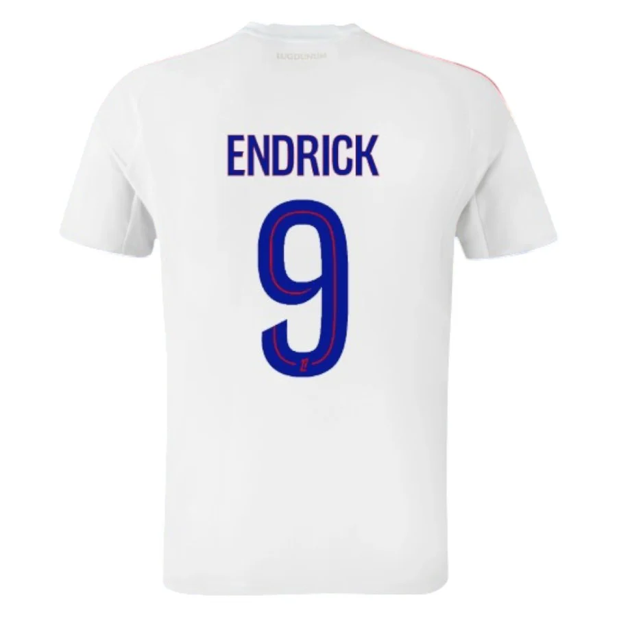 Lyon OL Endrick Home Jersey Men 2025 2026