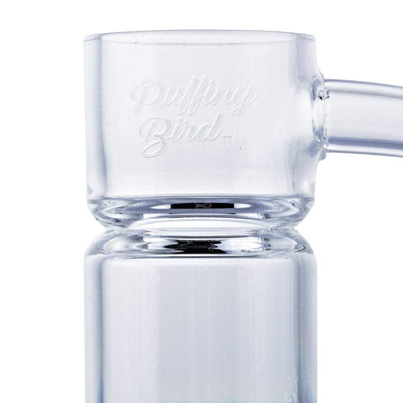 Puffing Bird Flat Bottom Splash Guard Quartz Banger