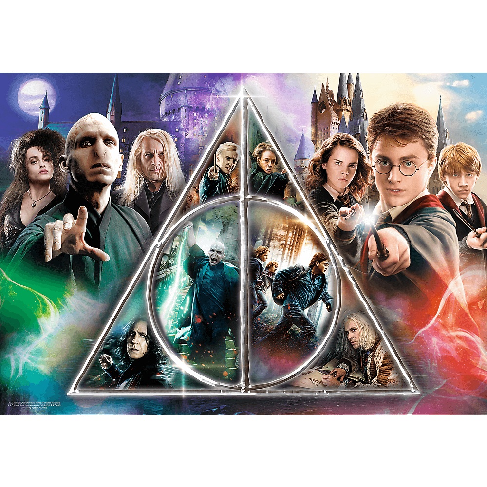 Puzzle Harry Potter 1000 El. Insygnia Śmierci
