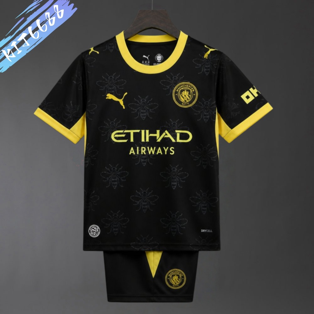 2026/2027 Manchester City Fourth Away Football Shirts (Adult Kids Kit socks)