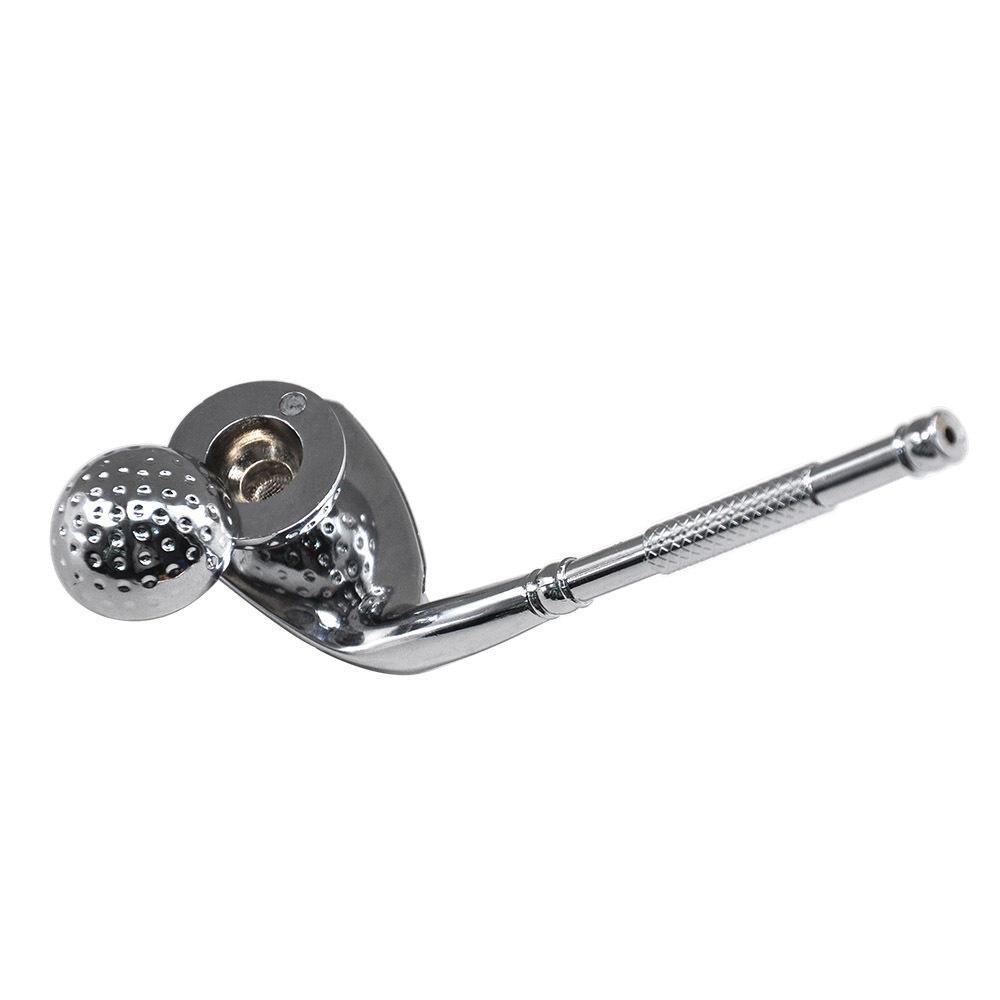 Golf Ball Metal Smoking Pipe
