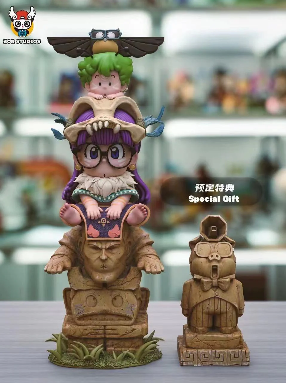 ZOR Studio - Native American Totem Pole Arale | 印第安 图腾柱 阿拉蕾