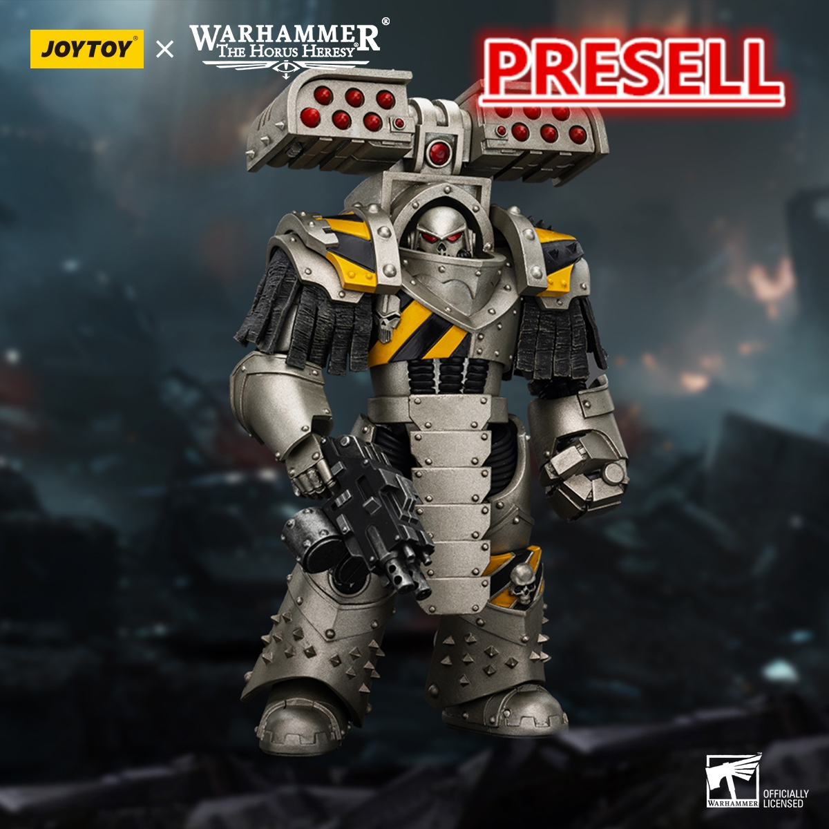 JOYTOY Warhammer The Horus Heresy 1:18 lron Warriors Tyrant Siege Terminator - JOYTOY WORLD