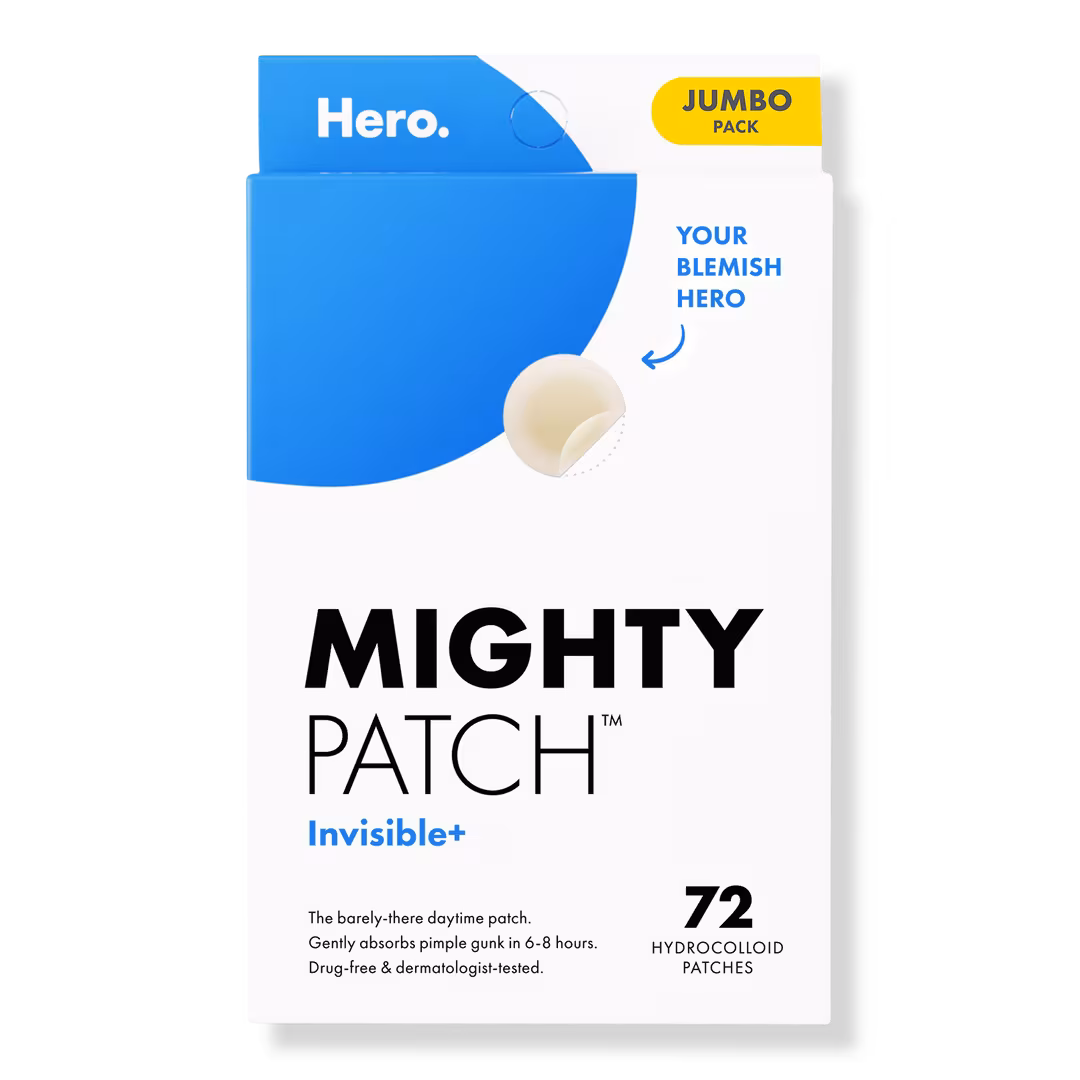 Hero Cosmetics  Mighty Patch Invisible+ Daytime Hydrocolloid Acne Pimple Patches