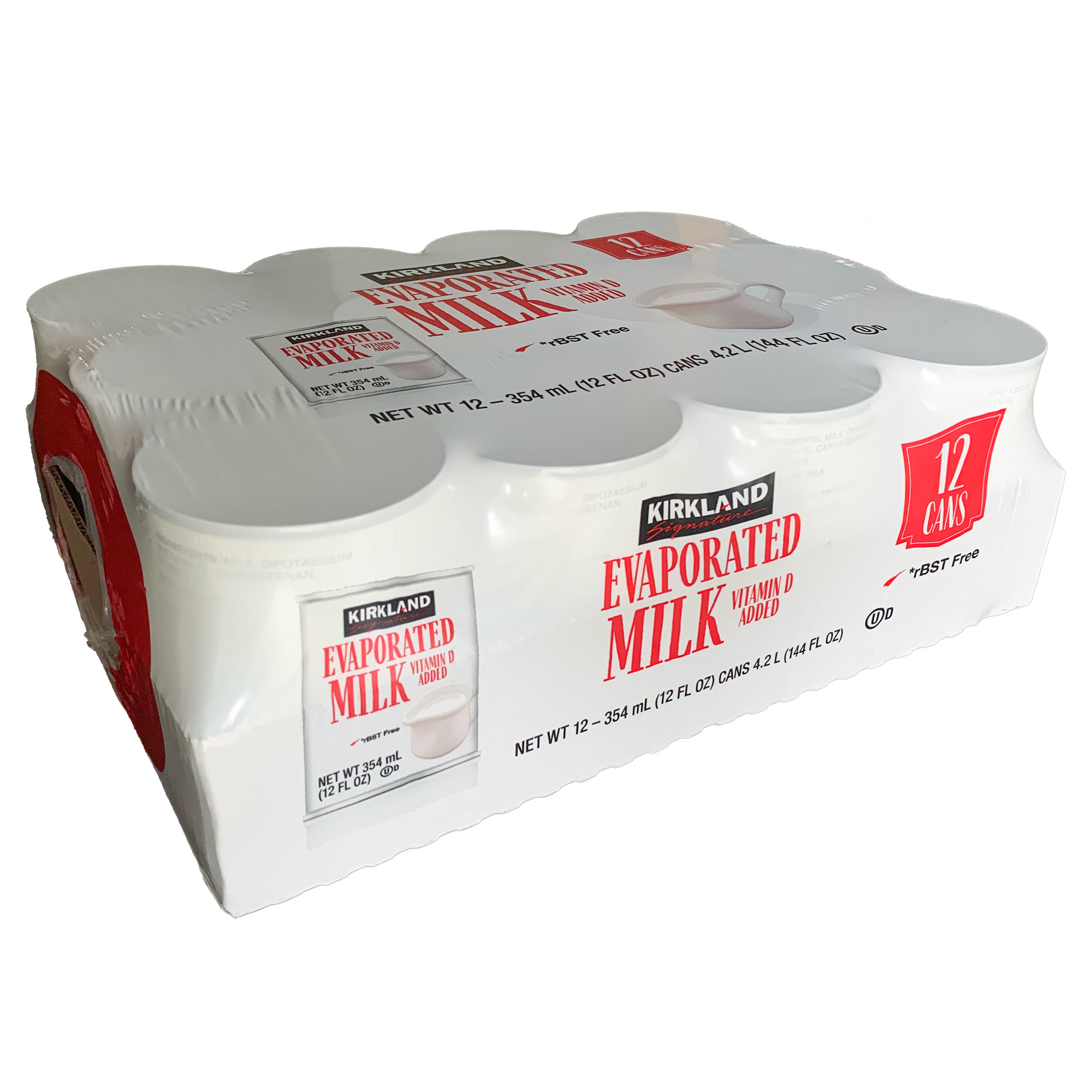Kirkland Signature, Evaporated Milk, 12 fl oz, 12-Count