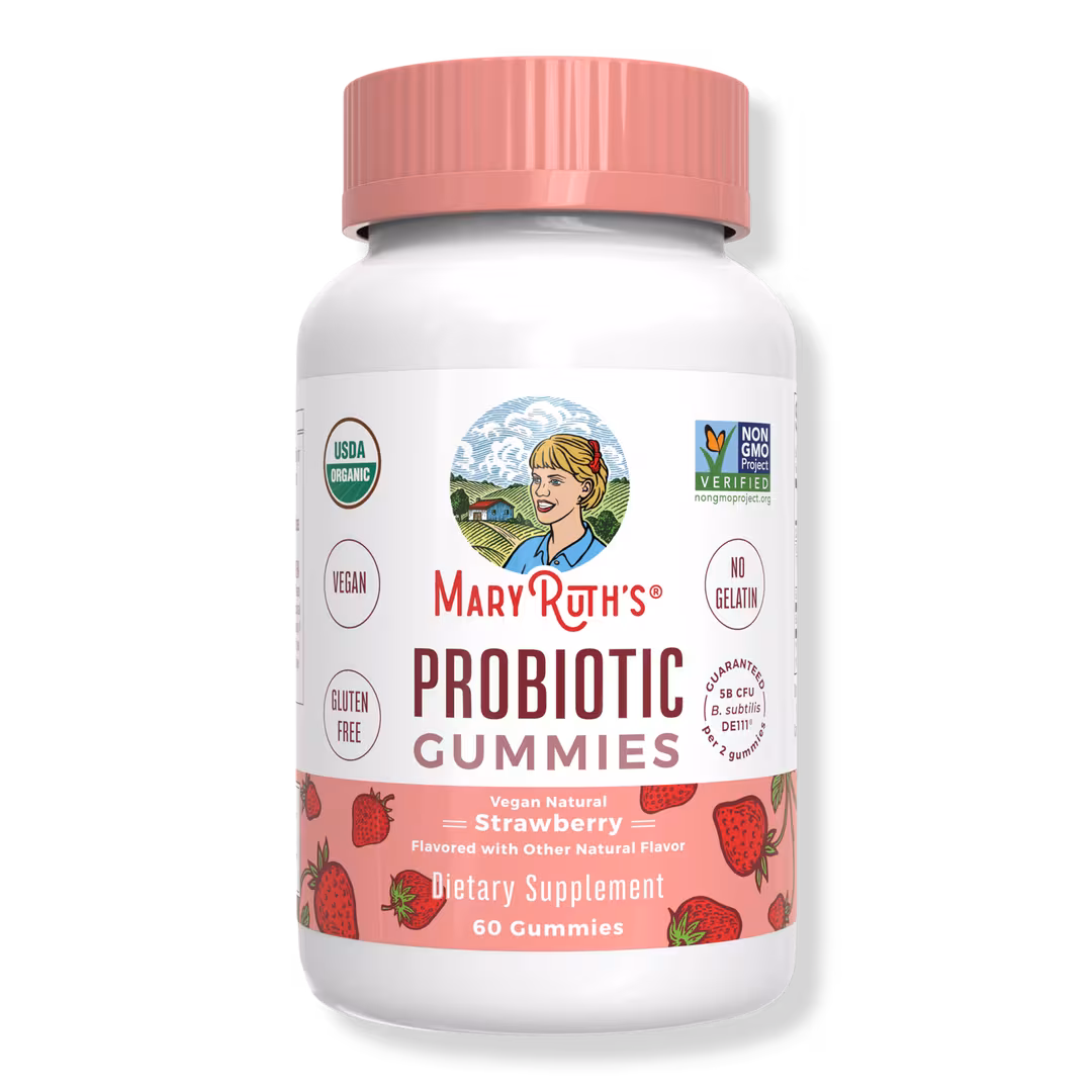 MaryRuth's  Organic Probiotic Gummies Strawberry