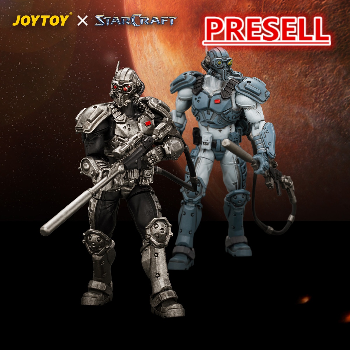 JOYTOY JT05169 STARCRAFT 1:25 Ghost Set - JOYTOY WORLD
