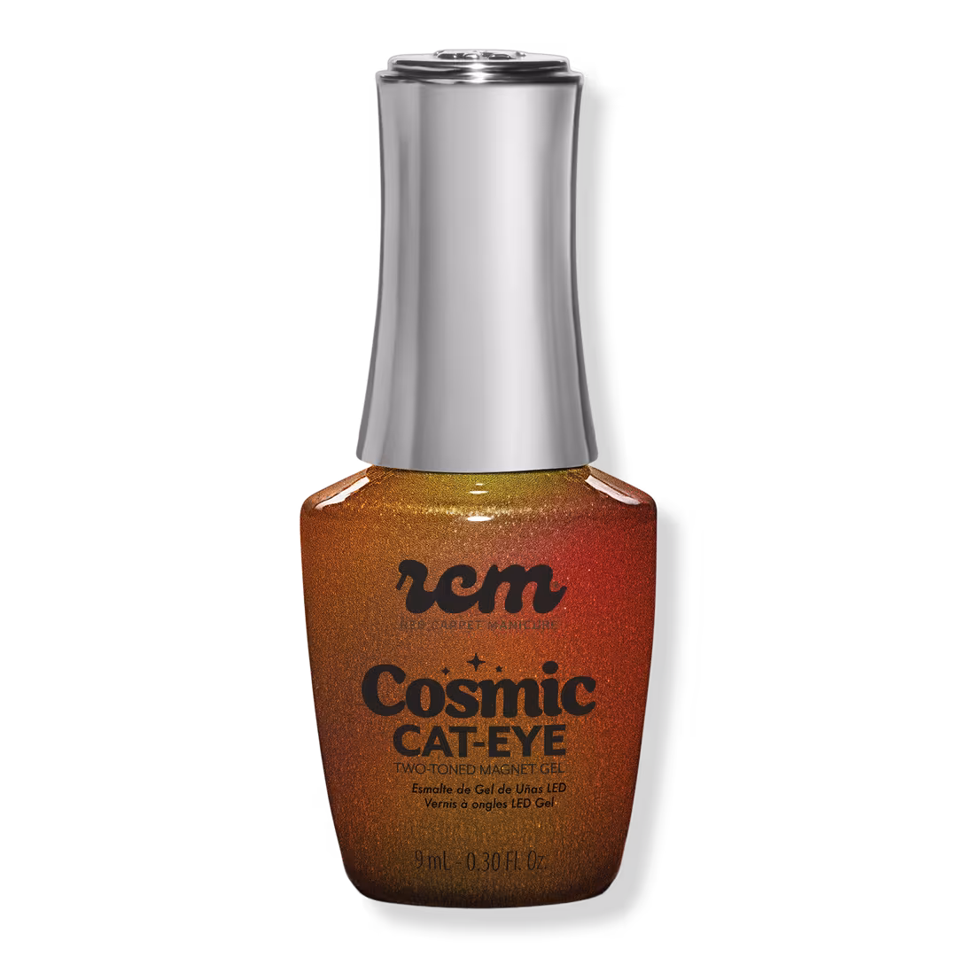 Red Carpet Manicure  Cosmic Cat-Eye Two-Toned Magnet Gel Polish