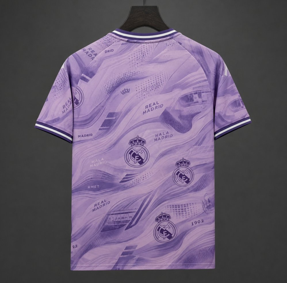 2026/2027 Real Madrid Purple Special Football Shirt （Fan Edition）
