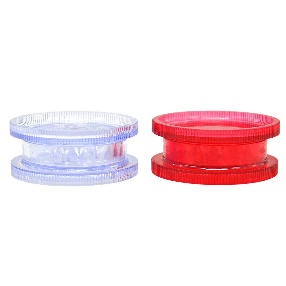 Plastic 2 layer Mini Herb Grinder