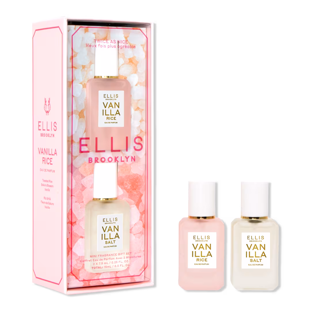 Ellis Brooklyn  TWICE AS NICE Vanilla Mini Perfume Duo