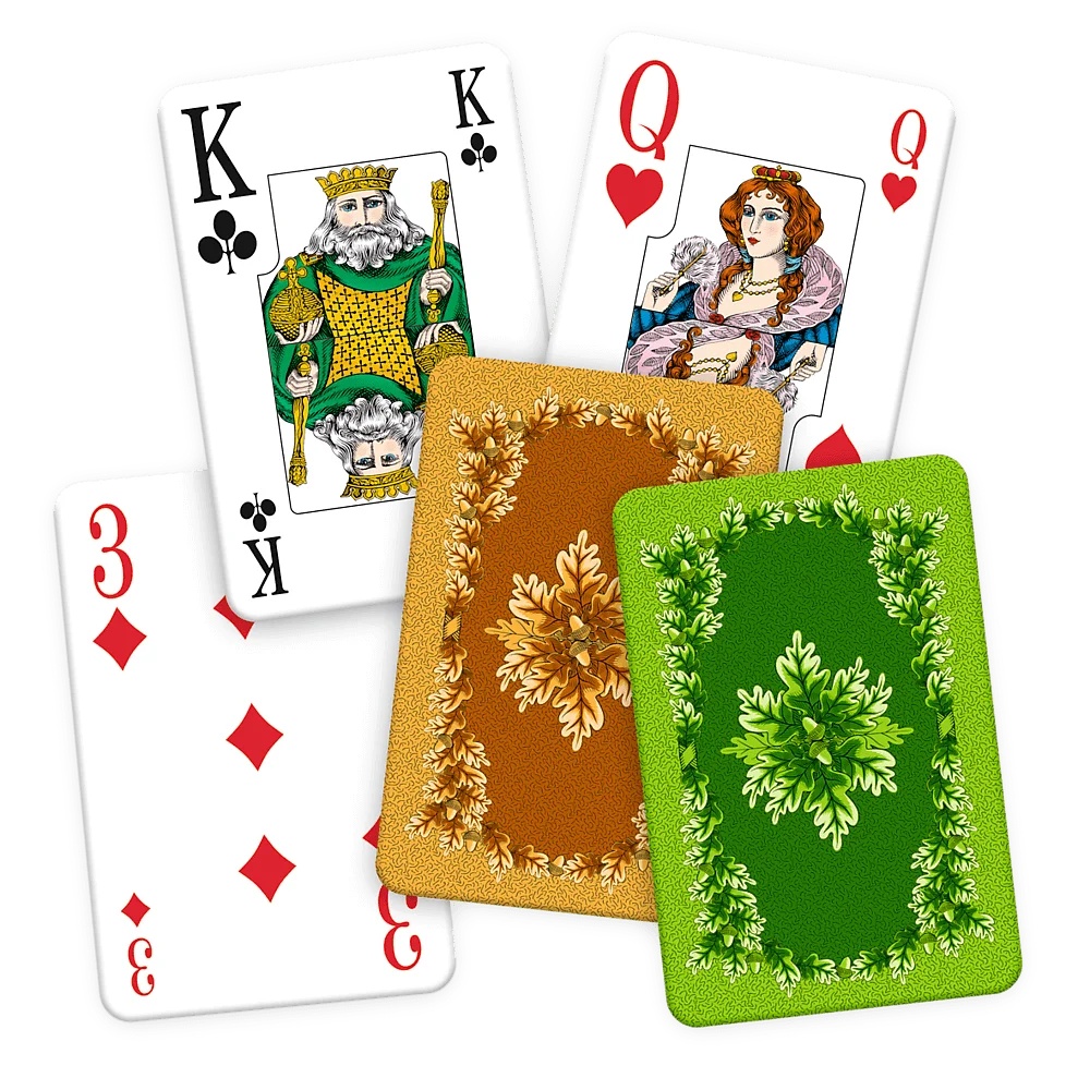 Karty Standardowe 55 Listków Classic Senior