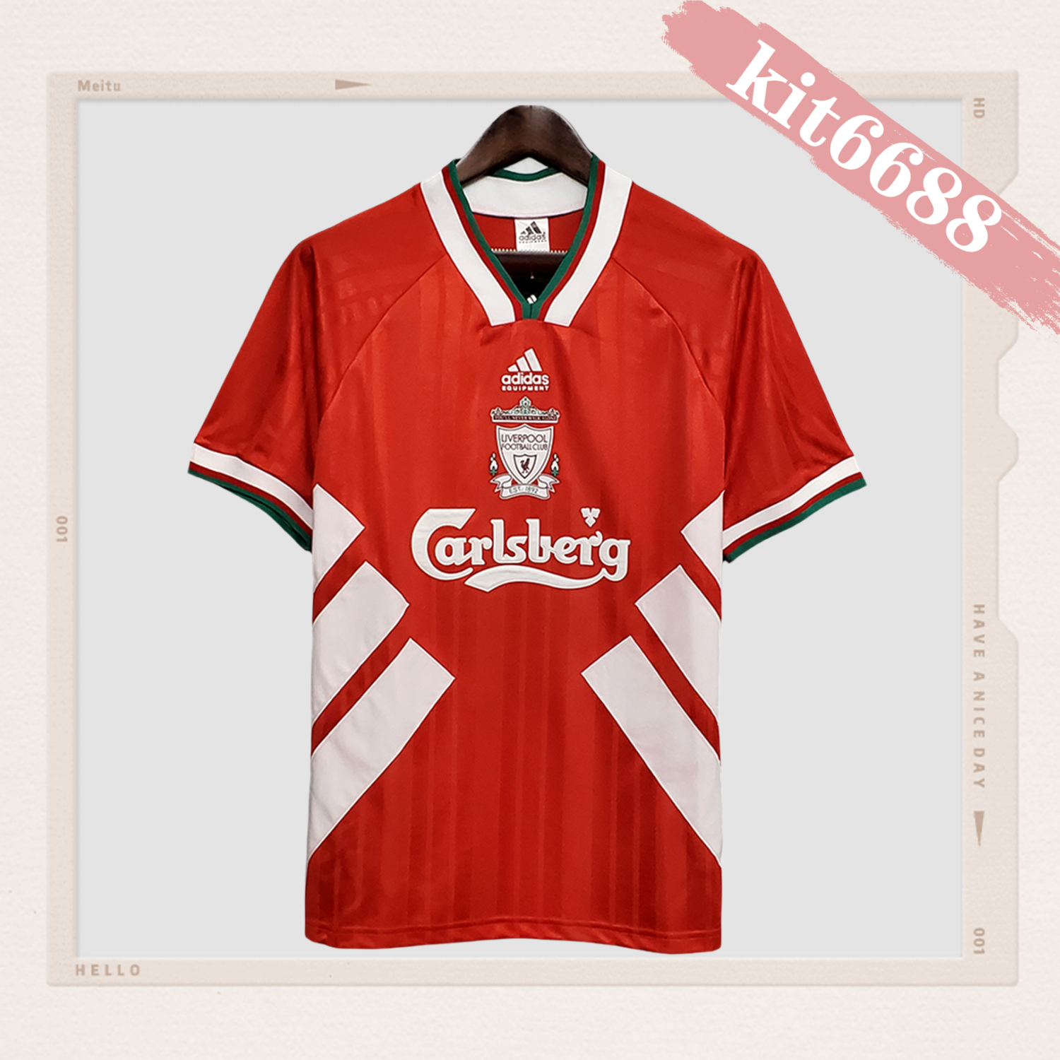 1993/1995 Liverpool Retro Home Football Shirt