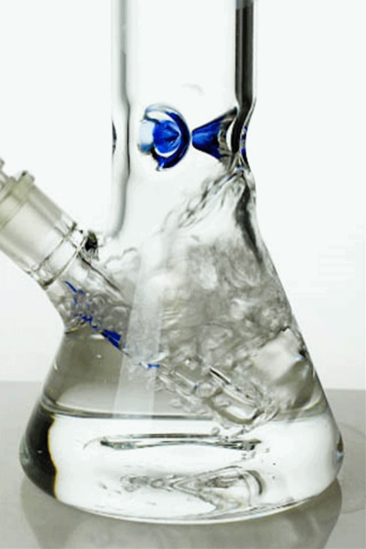 12 Classic Beaker Glass Water Bong