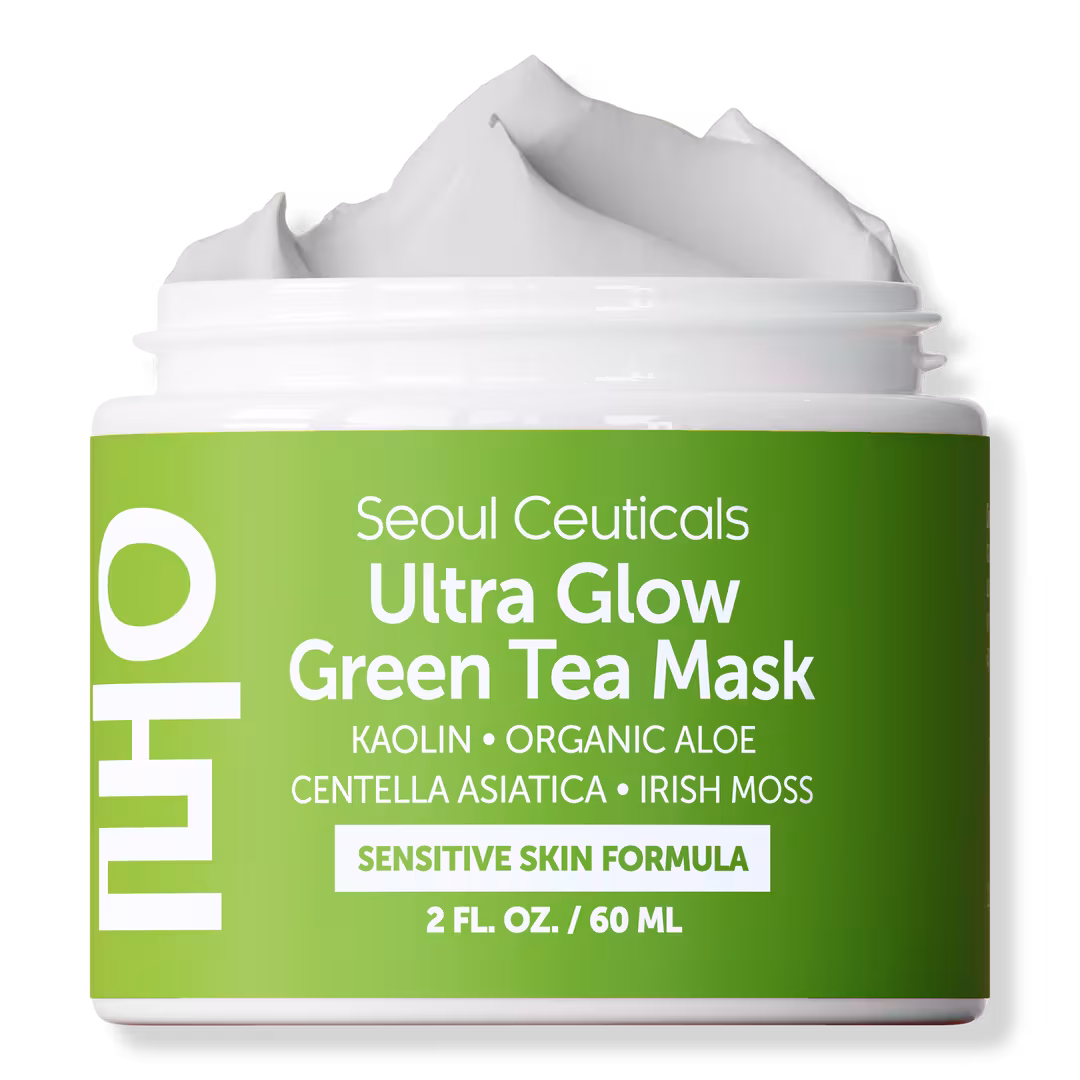 Seoul Ceuticals  Korean Skin Care Ultra Glow Green Tea Mask