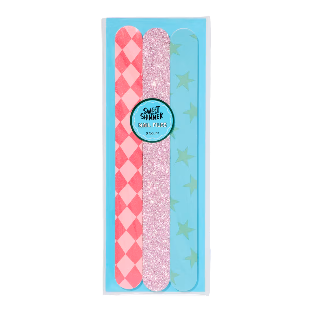 Sweet & Shimmer  Nail File Trio