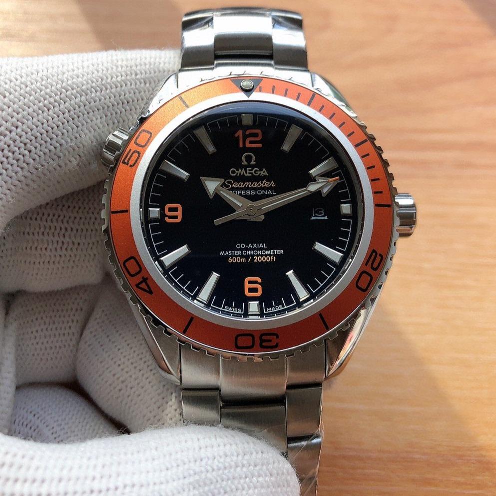 Omega Watch SEMASTER PLANET OCEAN 600 STAINLESS STEEL ORANGE