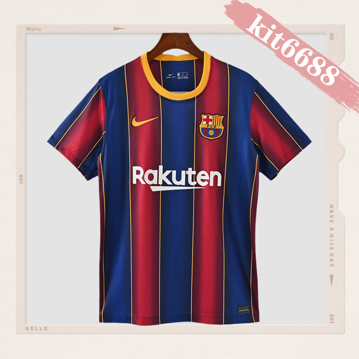 2020/2021 Barcelona Home Retro Football Jersey