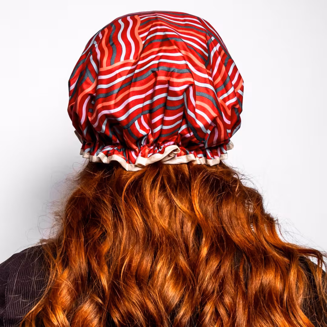 How To Be A Redhead  Redhead Waterproof Shower Cap