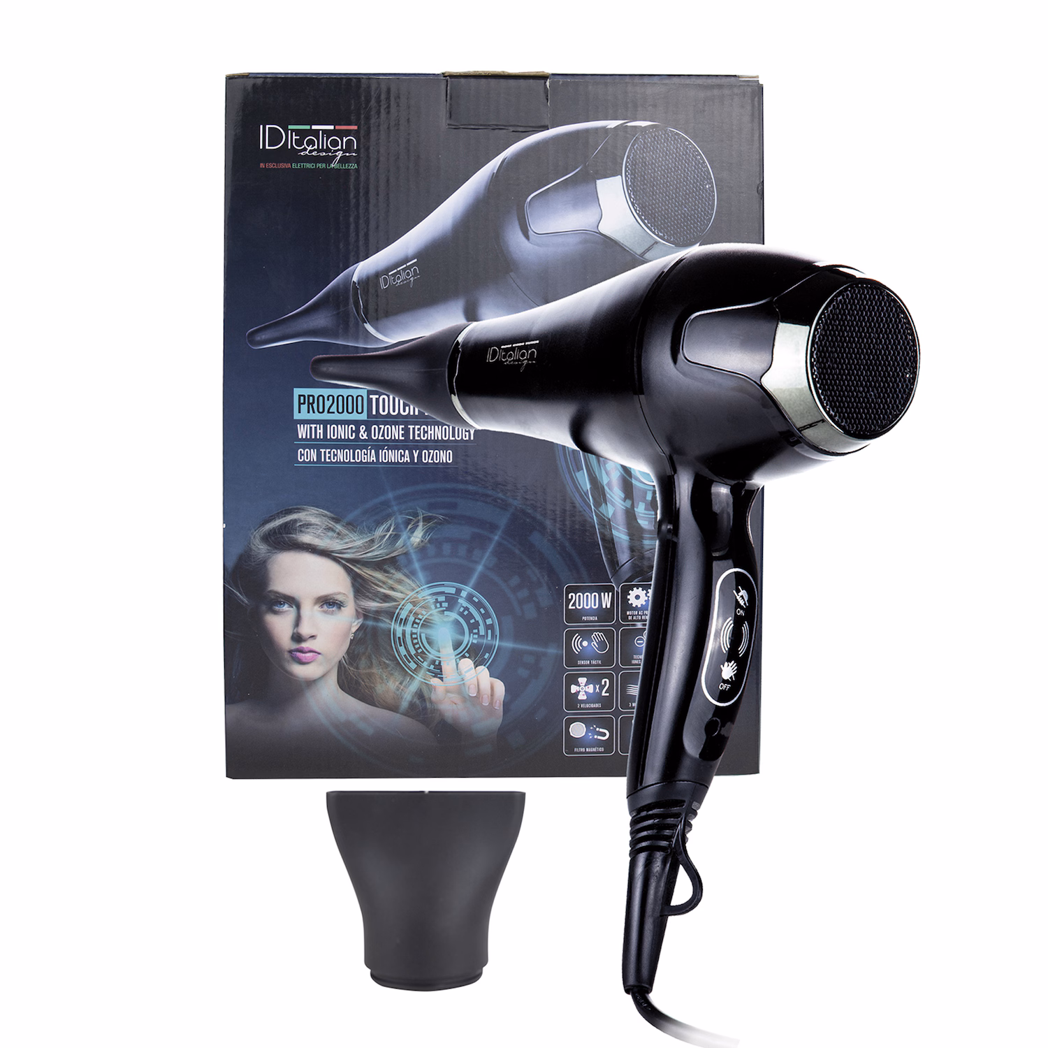 Pro 2000 Touch Power Haartrockner